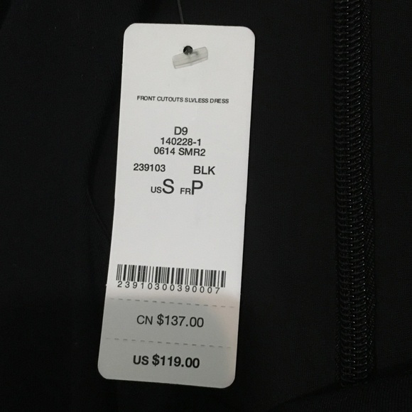 cutout sleeveless dress - Picture 4 of 6